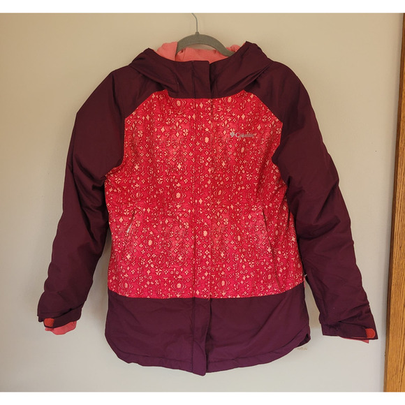 Columbia Kids Mighty Mogul Jacket XL Pink and Purple